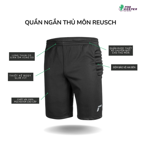 Quần Ngắn Thủ Môn Có Đêm Reusch GK Training Short