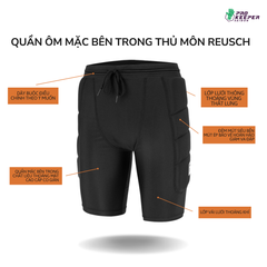 Quần bó Reusch Compression Short Soft Padded
