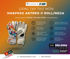 Găng Tay Thủ Môn HOSoccer&PKSG Aktero II Roll/NEGA SMU  051.5245VN