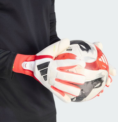 [Không Dây] Găng Tay Thủ Môn ADIDAS PREDATOR GL PRO WHITE/LUCID RED/BLACK JY6295
