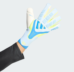 [Không Dây] Găng Tay Thủ Môn ADIDAS PREDATOR GL PRO RAY BLUE/CLEAR SKY/SOLAR YELLOW JY6296