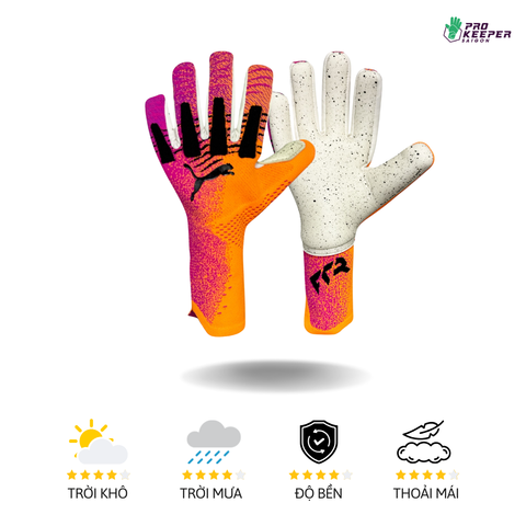 Găng Tay Thủ Môn PUMA Future Ultimate NC Hot Pursuit - Heat Fire/Ravish 042064-12