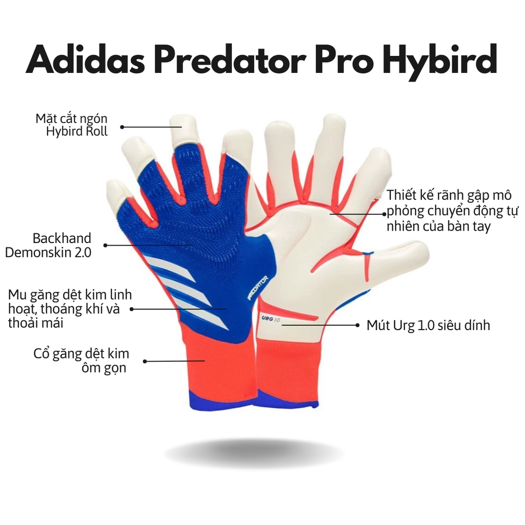 Găng tay thủ môn Adidas Predator Pro Hybrid Urg 1.0 IX3862