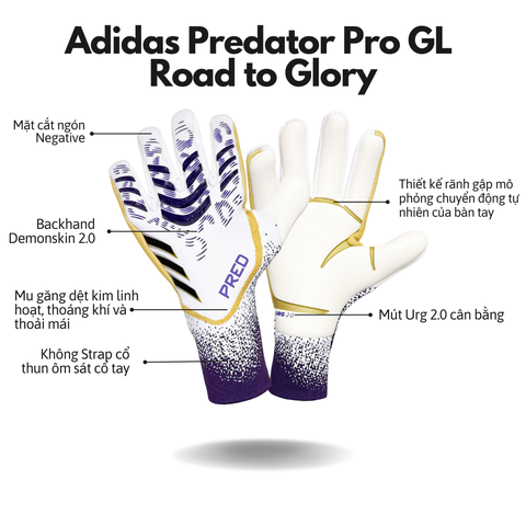 Găng Tay Thủ Môn Adidas Preditor Pro Road to Glory JZ5787-01