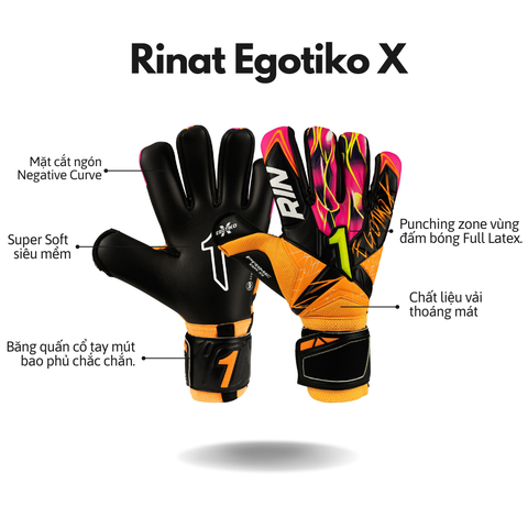 Găng Tay Thủ Môn Rinat EGOTIKO X PRIME