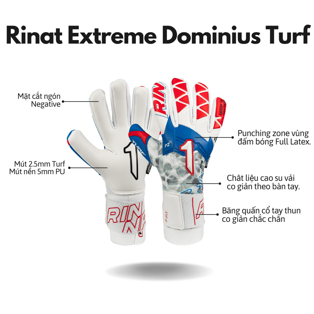 [Cỏ Nhân Tạo] Găng Tay Thủ Môn Rinat XTREME GUARD DOMINIUS TURF