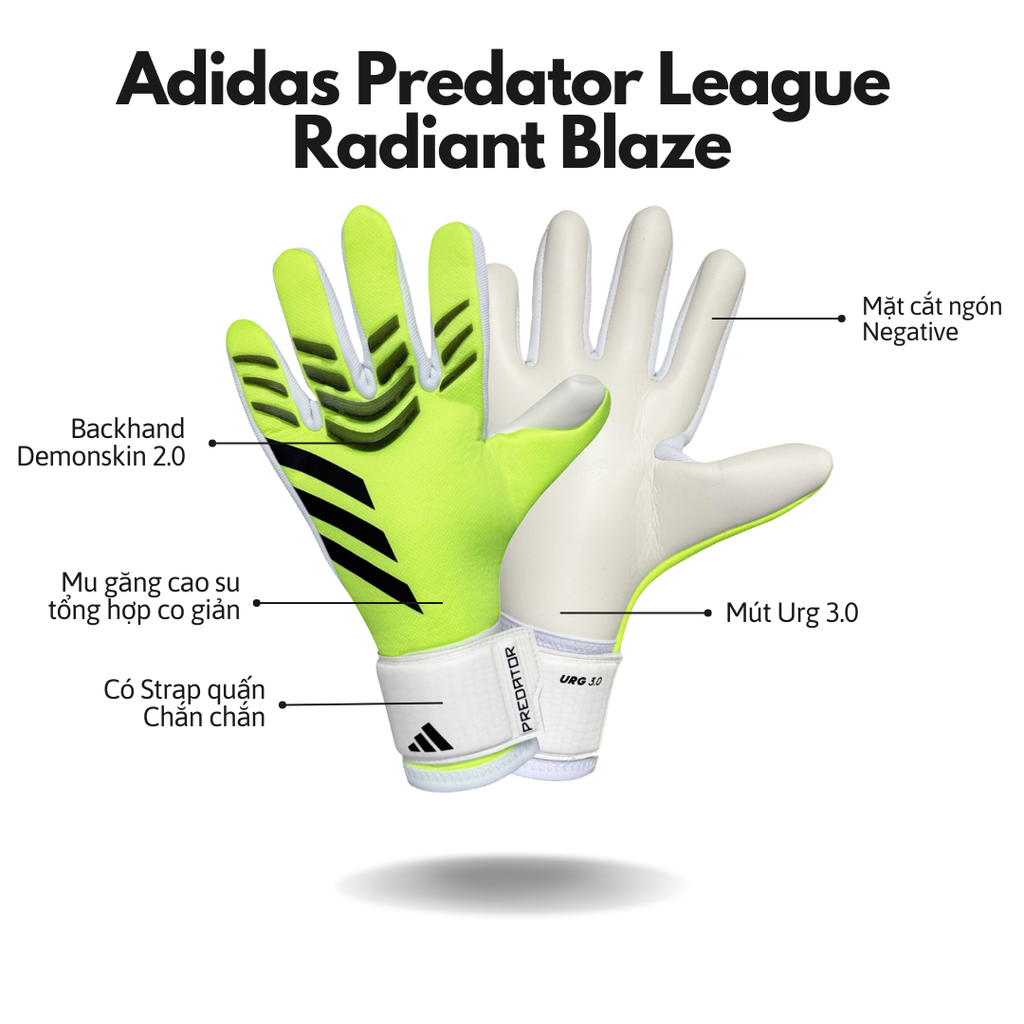 Găng Tay Thủ Môn Adidas Predator LGE League JN5370-01