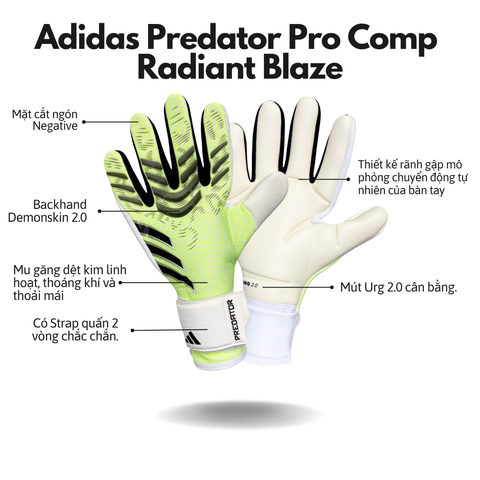 Găng Tay Thủ Môn Adidas Predator GL Comp JN5371-01