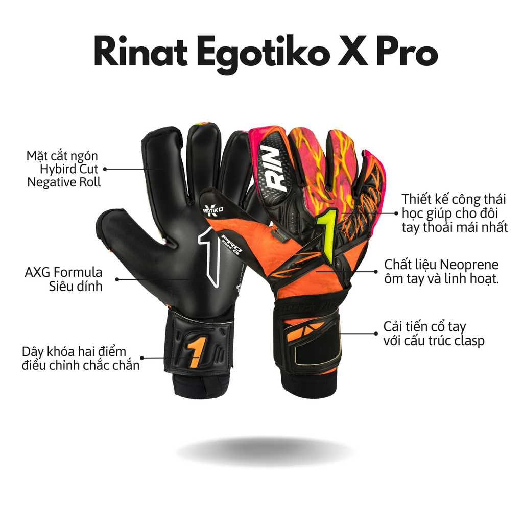 Găng Tay Thủ Môn Rinat Egotiko X Pro