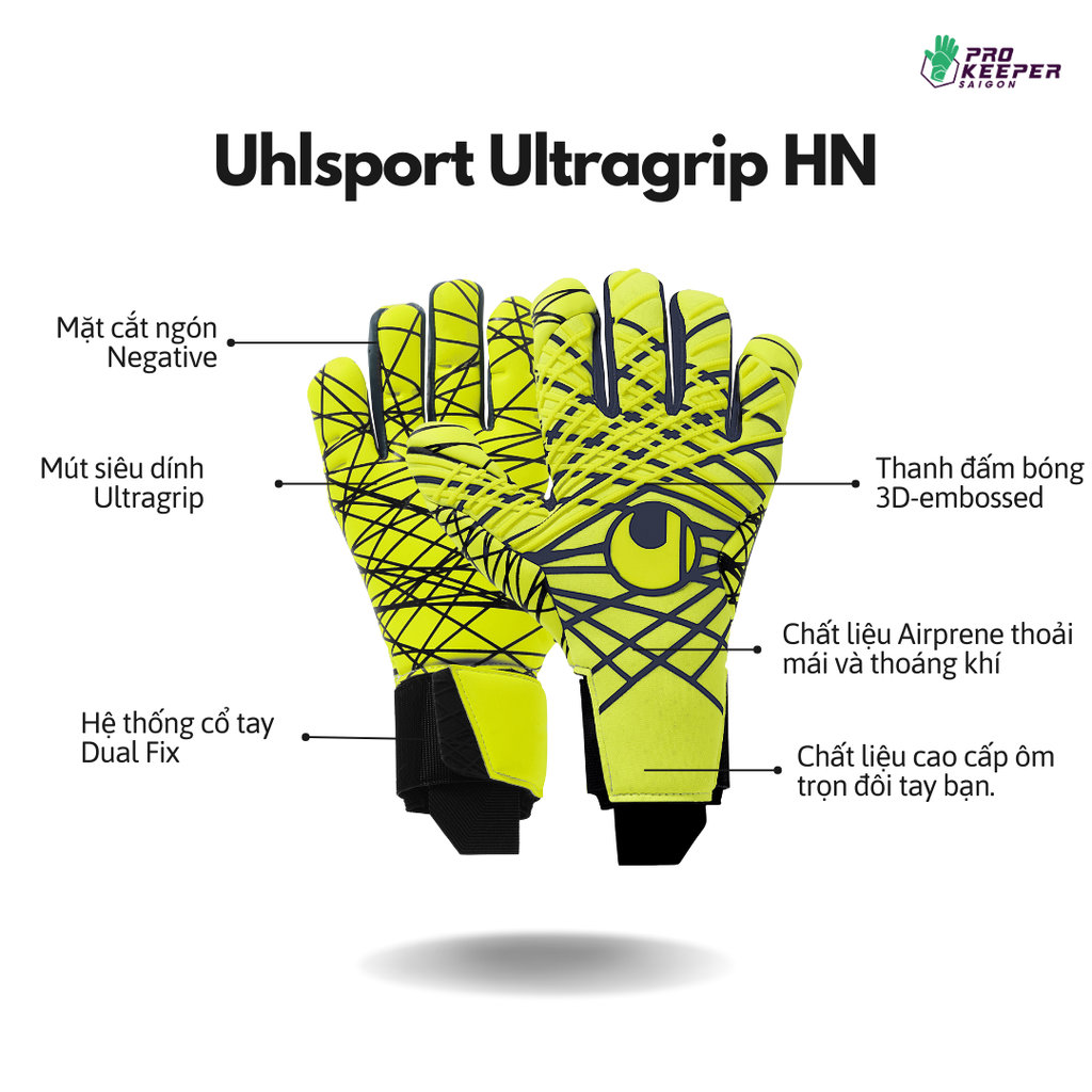 Găng Tay Thủ Môn Uhlsport Prediction Energy Ultragrip HN #377