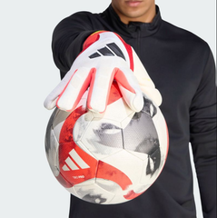 [Không Dây] Găng Tay Thủ Môn ADIDAS PREDATOR GL PRO WHITE/LUCID RED/BLACK JY6295