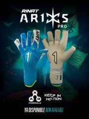 Găng Tay Thủ Môn Rinat Aries X Pro Xanh Dương