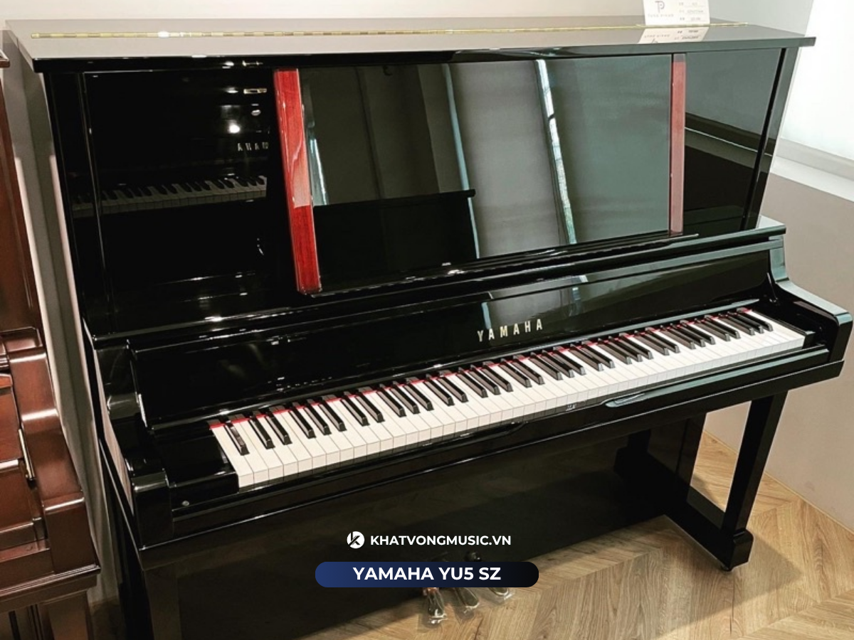  Piano Upright YAMAHA YU5 SZ có gắn Silent 