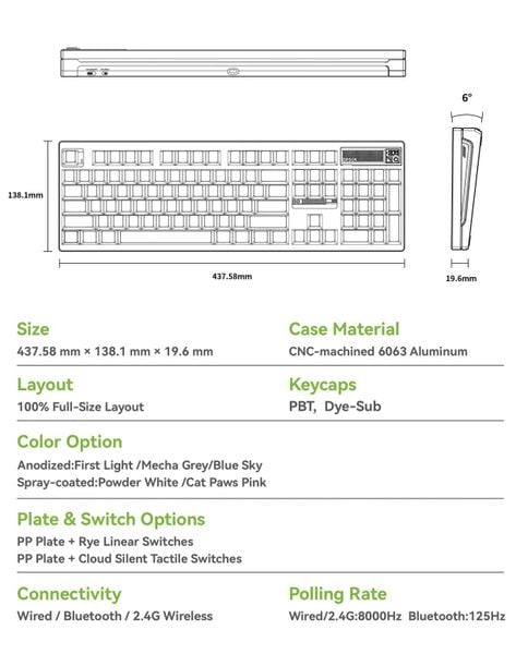 Bàn phím TickType DP104