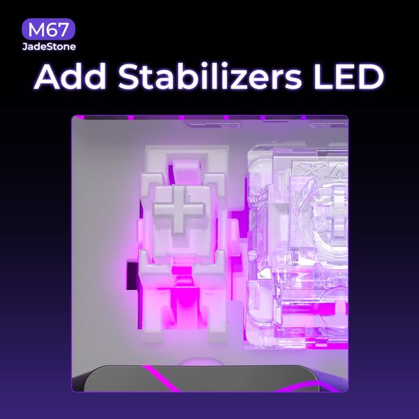 Bàn phím XVX M67 JadeStone