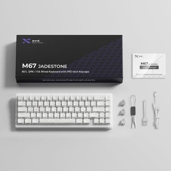 Bàn phím XVX M67 JadeStone