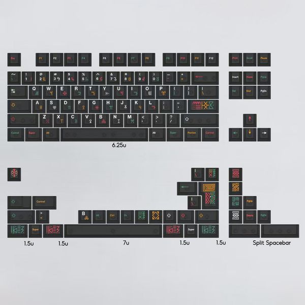 Keycap Tribal PC