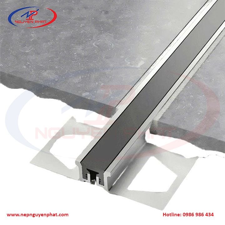 NẸP NHÔM KHE LÚN NỀN SÀN 12MM