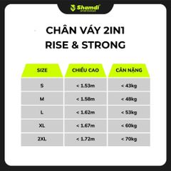 Chân Váy 2in1 Rise & Strong