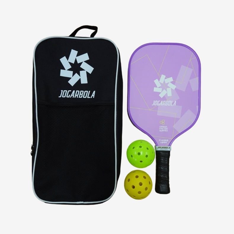 Vợt Pickleball P-602B 14mm Tặng Kèm 2 Bóng Và Túi Đựng Cao Cấp