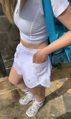 Quần Short Thể Thao Nữ 2 Lớp Chính Hãng Stride Layers Shamdi - Quần Short 2 Lớp Tập Gym, Yoga, Running, Pickleball, Tennis Chính Hãng Bảo Hành 1 Đổi 1 Trọn Đời