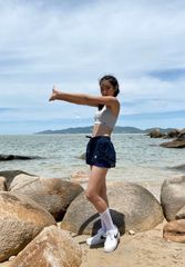 Quần Short Thể Thao Nữ 2 Lớp Chính Hãng Stride Layers Shamdi - Quần Short 2 Lớp Tập Gym, Yoga, Running, Pickleball, Tennis Chính Hãng Bảo Hành 1 Đổi 1 Trọn Đời