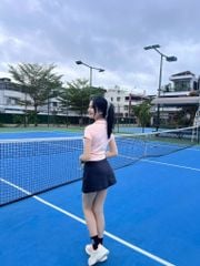 Áo Polo Pickleball Nữ Cao Cấp Chính Hãng Relaxed FIt- Áo Thể Thao Cổ Polo Nữ Shamdi Mặc Tập Pickleball Tennis Gym,Yoga Trẻ Trung Năng Động Siêu Tôn Dáng, Lỗi 1 Đổi 1