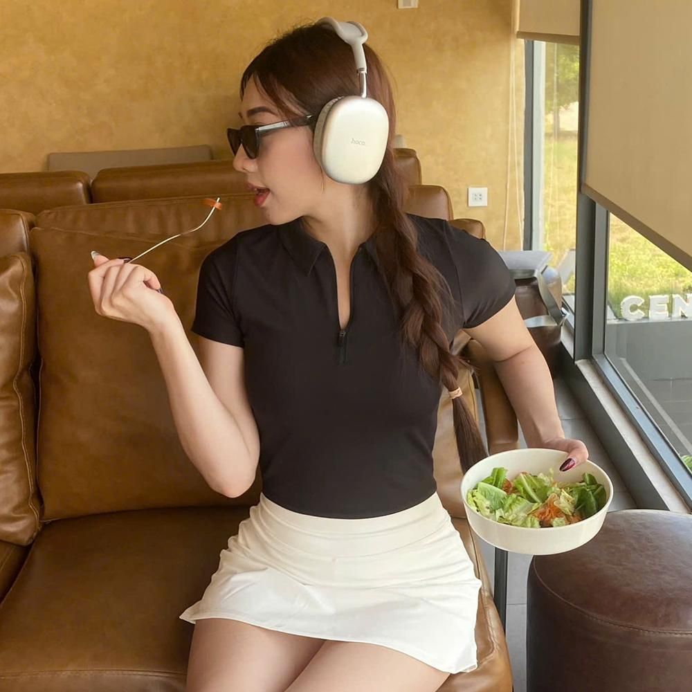 Áo Polo Pickleball Nữ Cao Cấp Chính Hãng Relaxed FIt- Áo Thể Thao Cổ Polo Nữ Shamdi Mặc Tập Pickleball Tennis Gym,Yoga Trẻ Trung Năng Động Siêu Tôn Dáng, Lỗi 1 Đổi 1