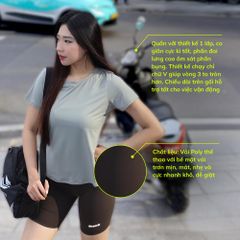 Quần Biker Nữ Flex Shamdi Thoáng Mát, Full Size S-2XL Quần Short Thể Thao Nữ Siêu Co Giãn Tôn Dáng Phù Hợp Các Môn Thể Thao Gym, Pickleball và Các Môn Thể Thao Ngoài Trời Lỗi 1 Đổi 1