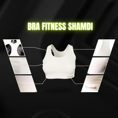 Áo Bra Thể Thao Nữ Chính Hãng Shamdi Flex Fitness - Áo Bra Thể Thao Tập Gym, Yoga, Pickleball, Tennis Dành Cho Nữ Đủ Size Từ S-2XL Siêu Thấm Hút, Vải Mềm Mịn Khô Thoáng Nhanh Lỗi 1 Đổi 1