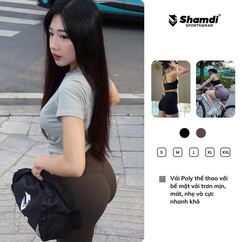 Quần Biker Nữ Flex Shamdi Thoáng Mát, Full Size S-2XL Quần Short Thể Thao Nữ Siêu Co Giãn Tôn Dáng Phù Hợp Các Môn Thể Thao Gym, Pickleball và Các Môn Thể Thao Ngoài Trời Lỗi 1 Đổi 1