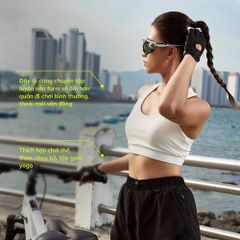 Áo Bra Thể Thao Nữ Chính Hãng Shamdi Flex Fitness - Áo Bra Thể Thao Tập Gym, Yoga, Pickleball, Tennis Dành Cho Nữ Đủ Size Từ S-2XL Siêu Thấm Hút, Vải Mềm Mịn Khô Thoáng Nhanh Lỗi 1 Đổi 1