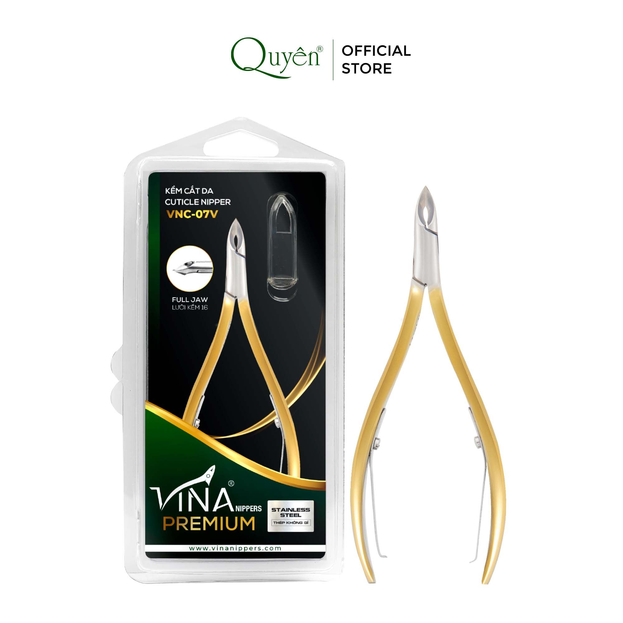  Kềm Cắt Da Inox VNC 07V Kềm Vina Thép Không Gỉ 