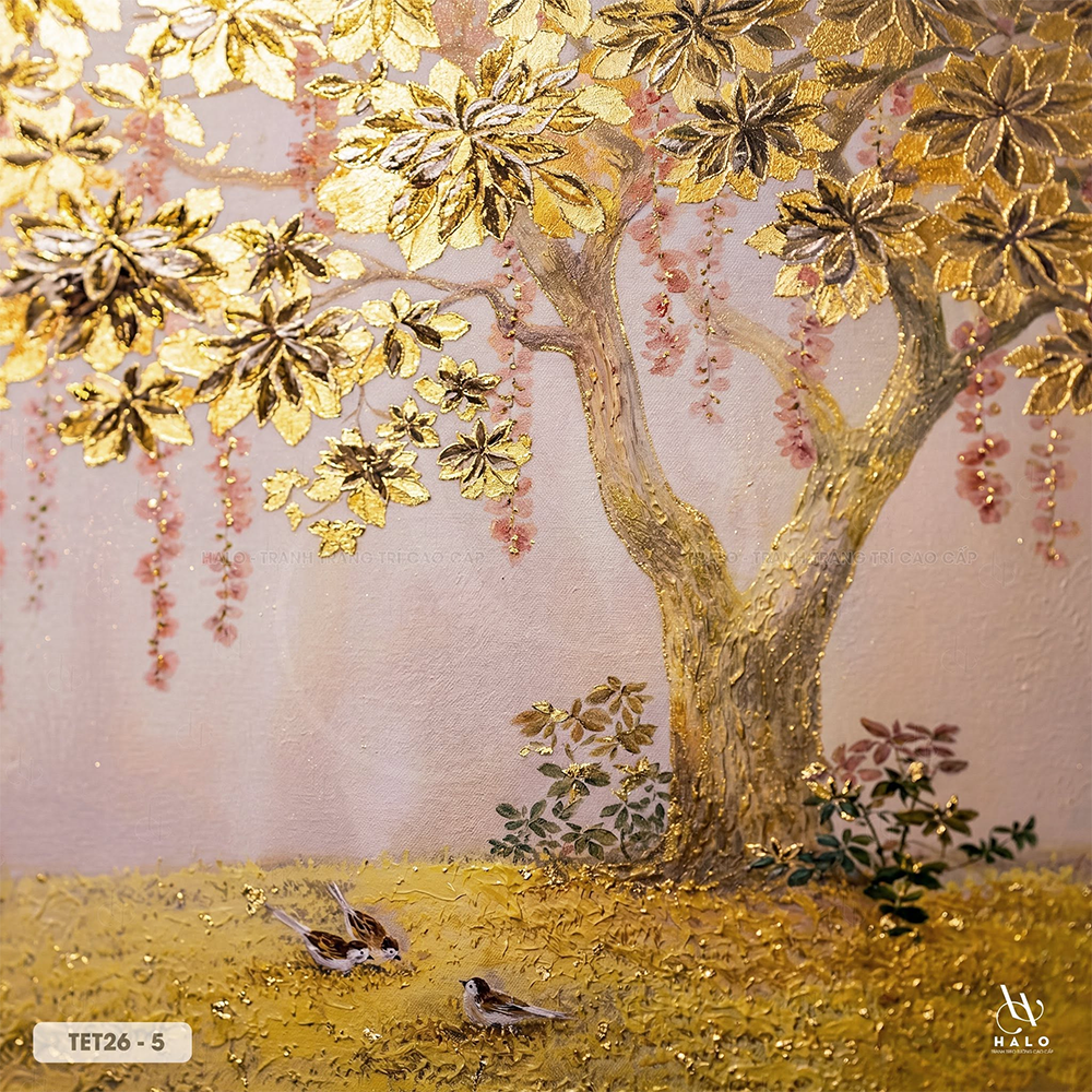  TRANH DÁT VÀNG - AN CƯ - TET26 - 5 