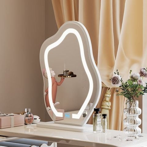 Gương Trang Điểm Đèn LED Cảm Ứng 52x29 cm - Nội Thất IGA - GP294