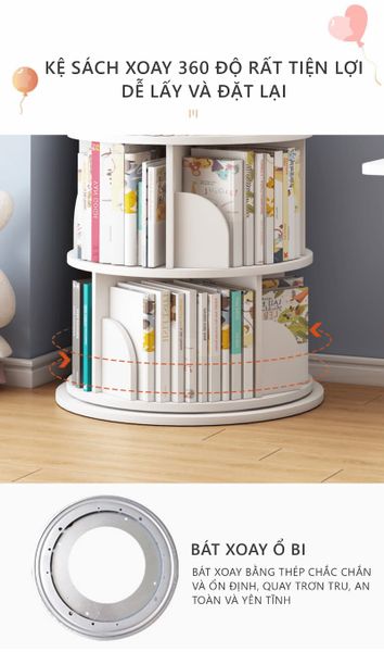 Kệ Sách Xoay GAPI - GP269