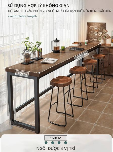 Bàn Gỗ Dài Hiện Đại, Sang Trọng GAPI - GM89