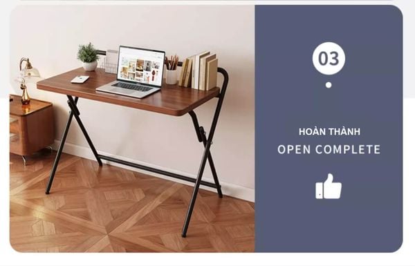 Bàn Làm Việc Gấp Gọn Tiện Lợi Tiết Kiệm Diện Tích - GM139