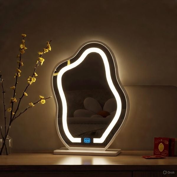 Gương Trang Điểm Đèn LED Cảm Ứng 52x29 cm - Nội Thất IGA - GP294