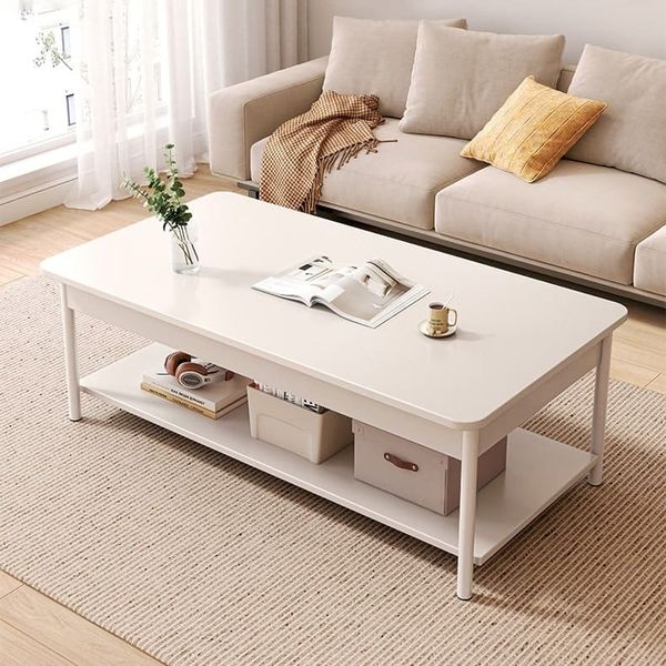 Bàn Trà Cafe 2 Tầng Tiện Lợi Gỗ MDF Cao Cấp GAPI - GM137