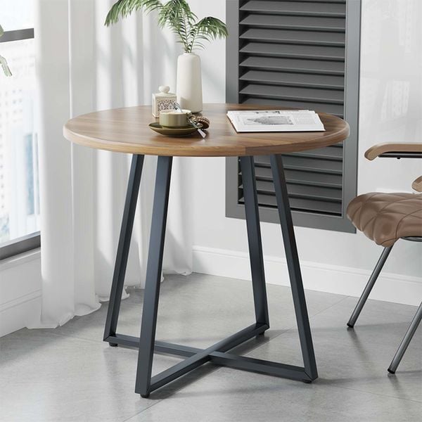 Bàn Trà Chân Sắt Mặt Phủ PVC - GM85