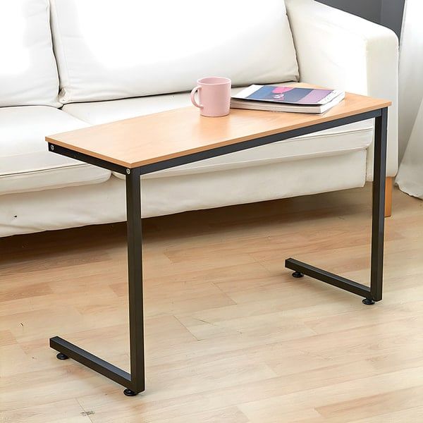 Bàn Làm Việc Khung Đen/Trằng Vân Gỗ - GM209