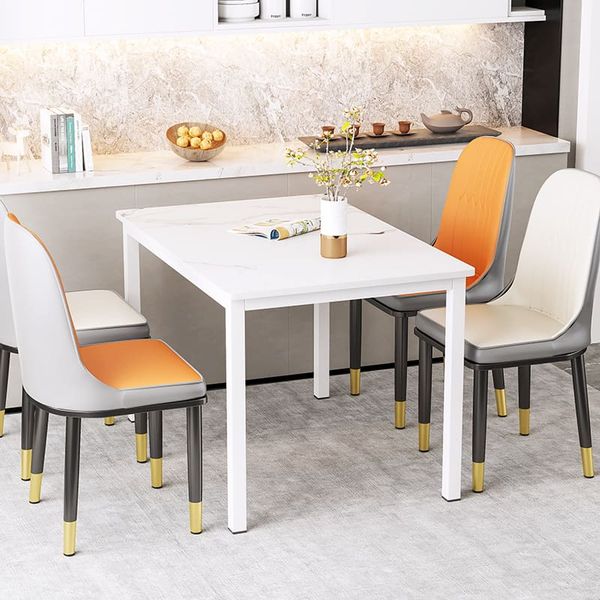 Bàn ăn vân đá cao cấp hiện đại, sang trọng cho không gian sống - GM213