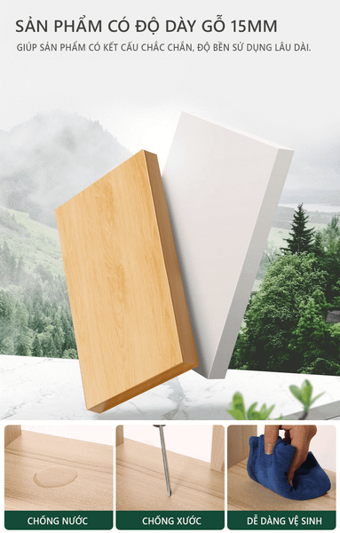 Tủ Quần Áo Thông Minh Gỗ MDF Đa Năng, Hiện Đại GAPI - GP264