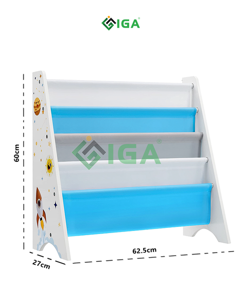 [Giảm giá 60%] Kệ Sách Sắc Màu GAPI Cho Bé – Gọn Gàng, Ngộ Nghĩnh- IG409