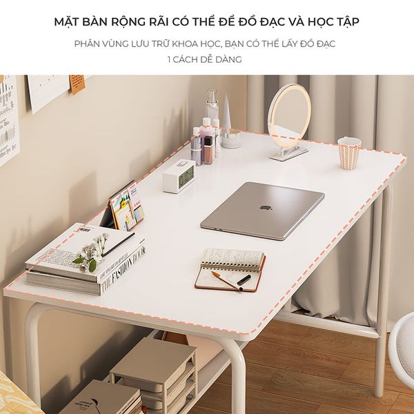 Bàn Làm Việc Tích Hợp Kệ Sách Đa Năng Gỗ MDF GAPI - GM160