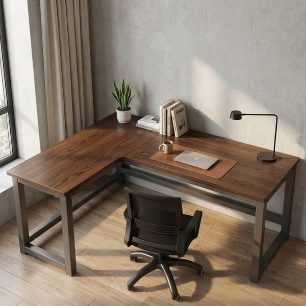 Bàn Làm Việc Chữ L - Nội Thất IGA - GM126