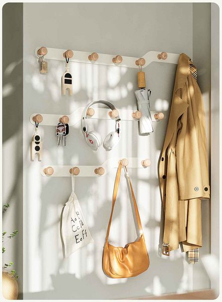 [Giảm giá 60%] Móc Treo Quần Áo Tường Nút Gỗ Tròn - GM180