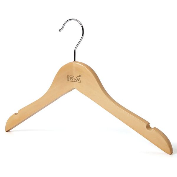 Bộ 5 Cái Móc Treo Quần Áo Đa Năng Gỗ Tự Nhiên GAPI - GN70