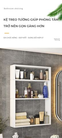 Kệ Treo Tường Tiện Lợi Gỗ MDF GAPI - GP331